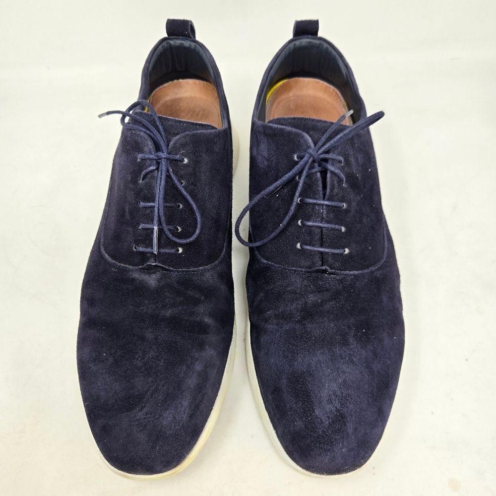 WOLF AND SHEPHERD Crossover Longwing Shoes Sneakers‎ Navy Blue Men’s Size 13 - Picture 2 of 10